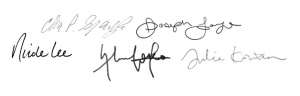 geo team signatures
